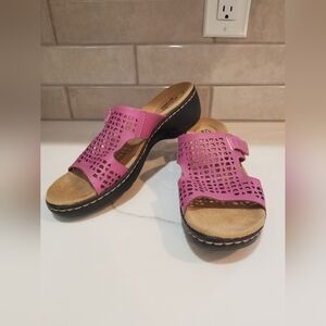 Clark Pink Sandals